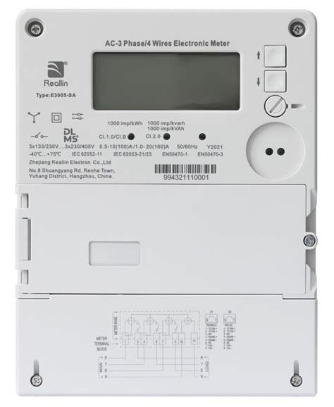 China Customized Three Phase Four Wire Smart Meter -- E3005-SA ...