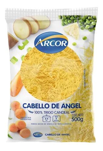 Fideos Cabello De Angel X 500 Grs Arcor Fideos Secos MercadoLibre