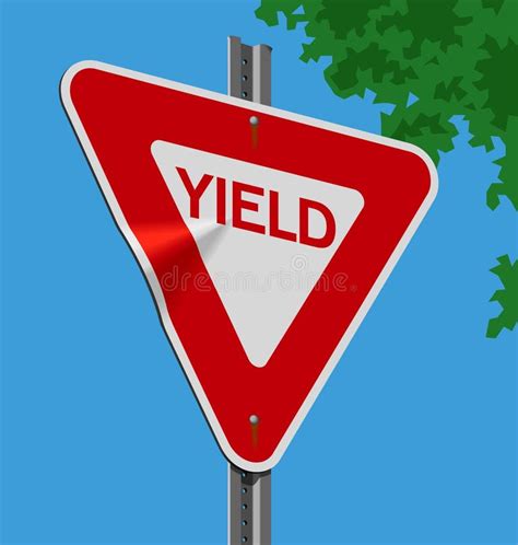 Yield Sign Stock Illustrations 5163 Yield Sign Stock Illustrations Vectors And Clipart