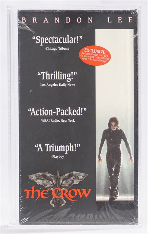 Miramax Home Entertainment Sealed Vhs Tape The Crow