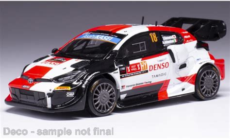 Coche Miniatura Toyota Yaris 1 43 IXO WRC No 8 Microsoft Rallye WM