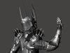 Sauron The Dark Lord Lotr Lord Of The Rings Hi Poly Stl D Model D