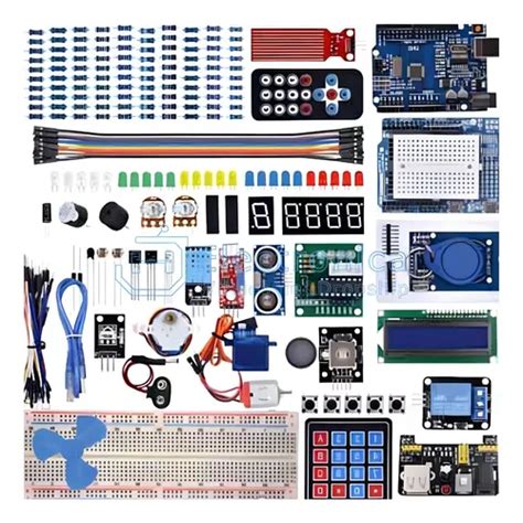 Kit Compatible Con Arduino Uno R3 Completo 100701 Cuotas Sin Interés