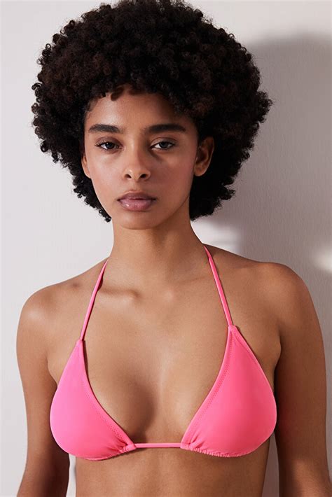 Triangle Neon Pembe Bikini Üstü PLOHVXHP24IY NPM NEON PEMBE Penti