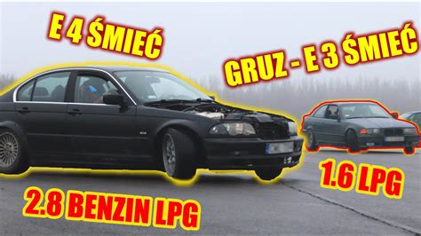 Amatorskie Upalanie Nauka driftu BMW E36 E46 na torze w Tuczępach