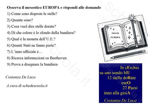 Osserva EUROPA Costanza De Luca EUROPA Di Costanza