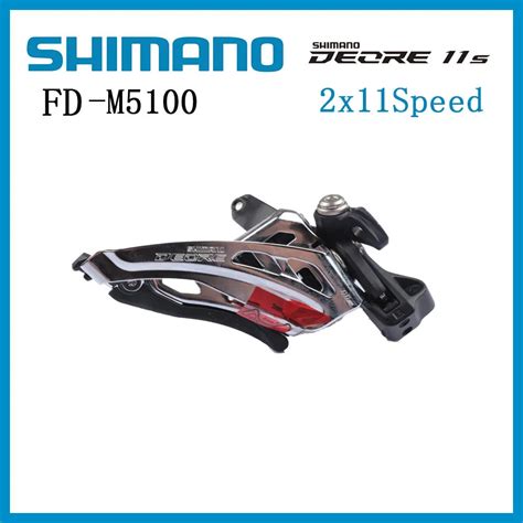 Shimano Deore Mountain Bike Desviador Dianteiro FD M5100 Velocidade