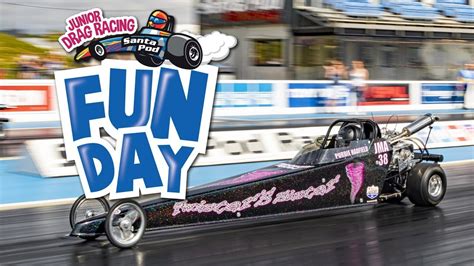 Junior Drag Day 2019 Santa Pod Raceway Youtube