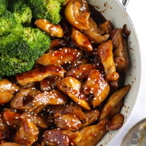 Teriyaki Chicken With Sticky Sauce Quick And Easy Midweek Meal