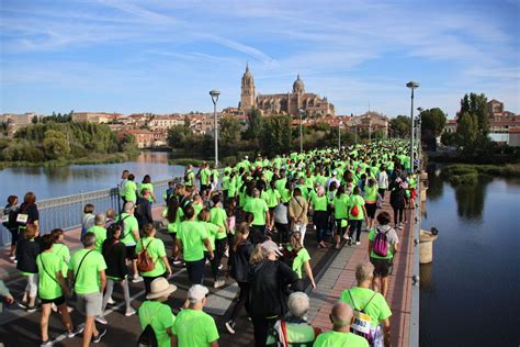 VÍDEO El color verde inunda Salamanca este domingo en la IX Marcha