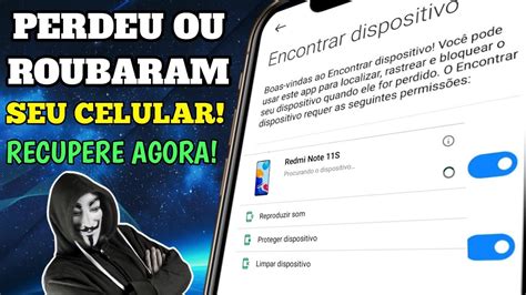 Como Recuperar Seu Celular Que Foi ROUBADO Ou PERDIDO Encontrar