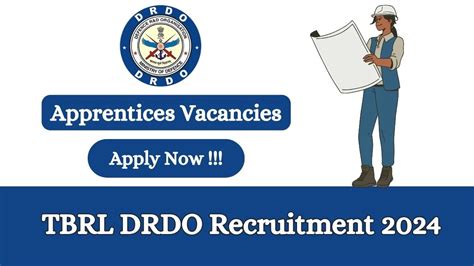 Tbrl Drdo Recruitment Latest Apprentices Vacancies On Th March