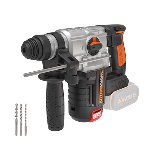 Marteau Perforateur 3en1 Brushless 20V WORX NITRO WX380 9 Sans