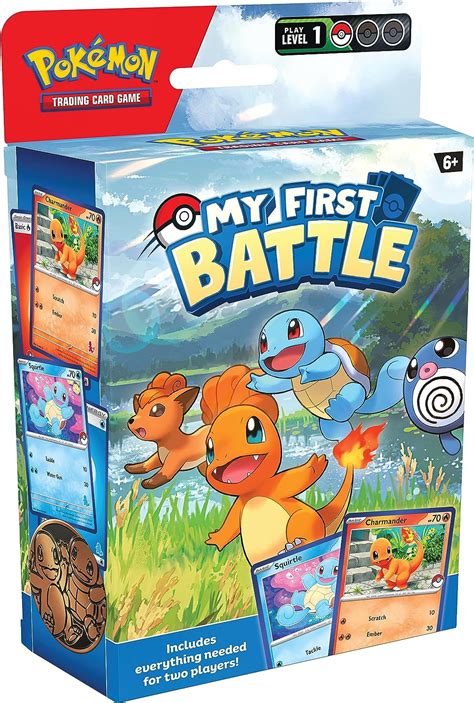 Pok Mon Tcg My First Battlecharmander And Squirtle Mini Mazos Y