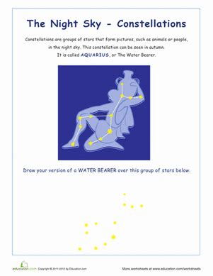 Stargazing 20 Constellation Worksheets Education