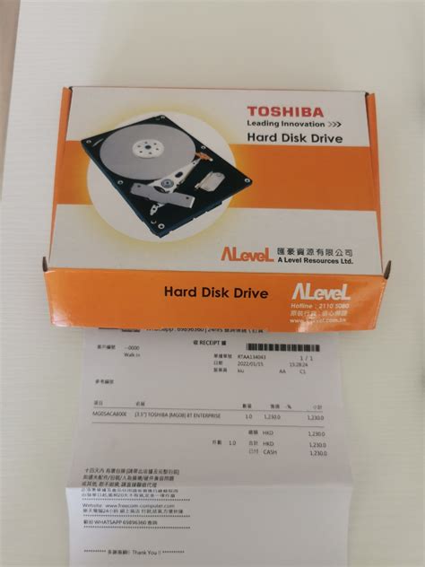 Toshiba 8TB NAS HDD Enterprise 電腦科技 電腦周邊及配件 硬碟及儲存器 Carousell