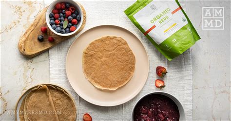 Gluten Free Crepes With Red Superfoods Amy Myers MD