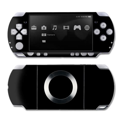 Solid State Black PSP Slim Lite Skin IStyles