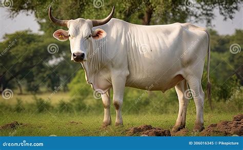 Breed brahman cow stock illustration. Illustration of adaptation ...