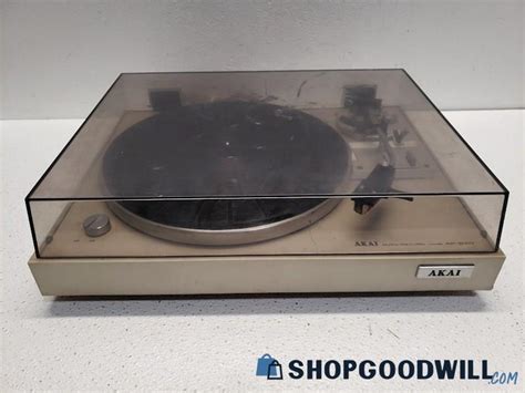 Vintage Akai Ap B Auto Return Belt Drive Turntable Tested