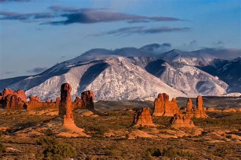 Winter in Arches National Park — Zach Cooley Photo