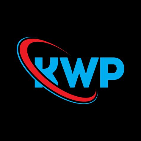 Logotipo Kwp Carta Kw Design De Logotipo De Letra Kwp Iniciais Kwp