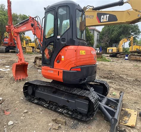 Japan Original Used 5 5ton Kubota 55 Kx155 3 Mini Excavator For Farm