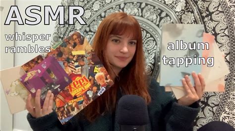 Asmr K Pop Album Tapping Whisper Rambles Youtube