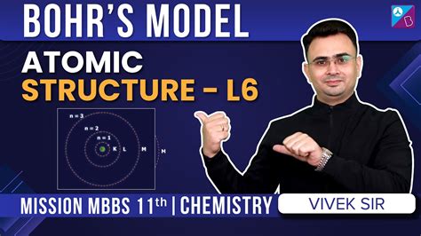 Bohrs Model Of Atom Class 11 Chemistry Atomic Structure Concepts L6 Neet 2024 Chemistry