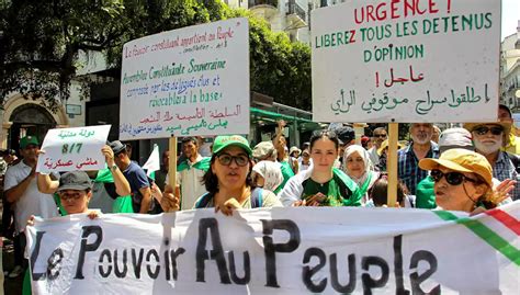 الجزائر تجدد مظاهرات الحراك الشعبي في جمعته الـ49 لكم Lakome2