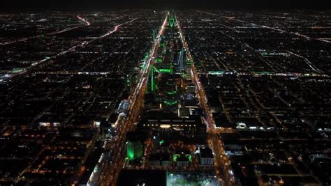 Urban Progress And Expansion Of The Skyline Of The City Of Riyadh In