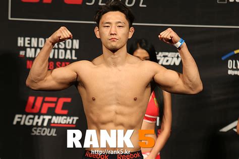 Ufc 마동현 개명후 Ufc 4연승 도전 강경호와 동반 승리 겨냥 랭크파이브rank5