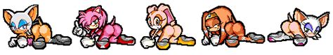 Rule 34 2d 5girls Amy Rose Animated Ass Ass Shake Cream The Rabbit