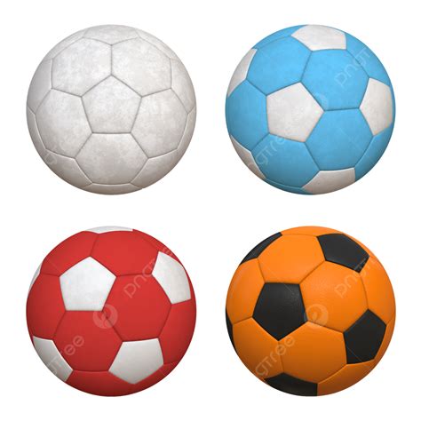 Recorte De Coleção De Bolas De Futebol Png Laranja Diversidade