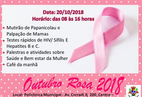 Topo 91 Imagem Eventos Para Outubro Rosa Vn