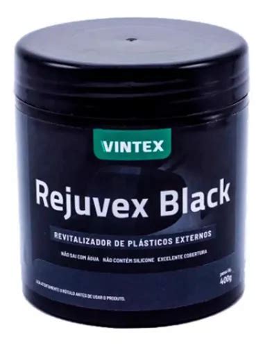 Rejuvex Black Revitalizador De Plásticos 400g Vonixx Vintex MercadoLivre