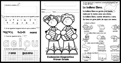 Evaluacion Diagnostica Primer Grado Primeros Grados Material Educativo Primer Grado De Primaria