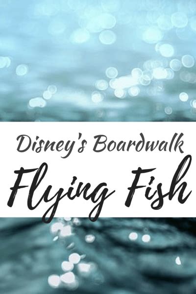 Disney's Boardwalk - Flying Fish Restaurant at Walt Disney World