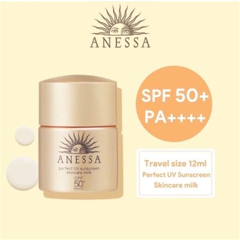 Jual Anessa Perfect Uv Sunscreen Sun Screen Skincare Milk Spf