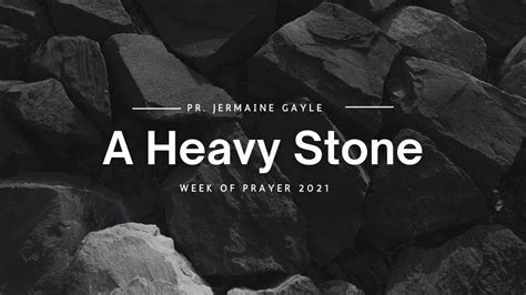 A Heavy Stone - UCHURCH