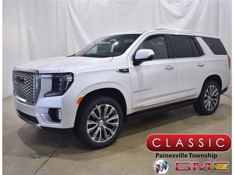 2024 Gmc Yukon Denali White Frost Tricoat Dulcy Glennis