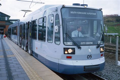 Sheffield Supertram Tram Meadowhall Sheffield Wedne Flickr