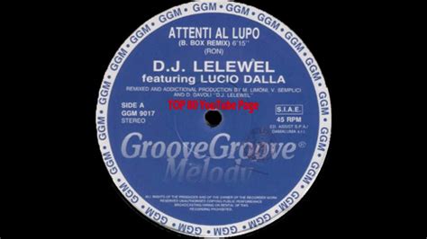 DJ Lelewel Feat Lucio Dalla S Attenti Al Lupo B Box Remix Sample