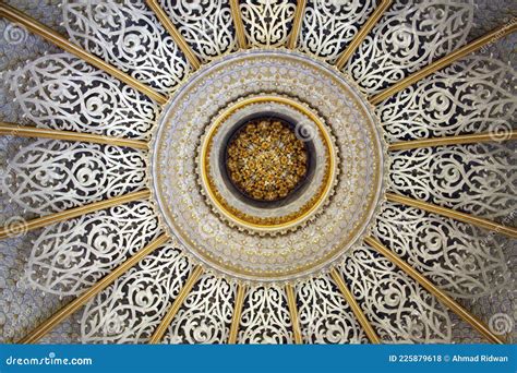 Mosque Dome Architecture in Arabic Style. Stock Photo - Image of ...