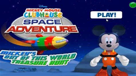 Mickey Mouse Clubhouse Space Adventure Treasure Hunt Free Game Video