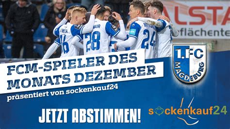 Fcm Spieler Des Monats Dezember Gesucht Fc Magdeburg