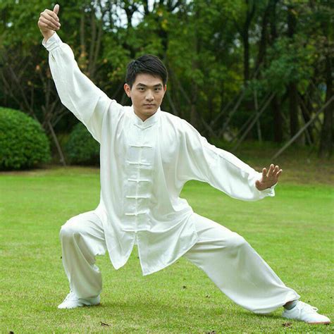 Herren Chinesisch Kung Fu Uniform Hemd Und Hose Tai Chi Anzug Wushu