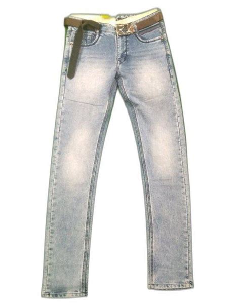 Plain Mens Blue Denim Jeans Slim Fit At Rs Piece In New Delhi Id