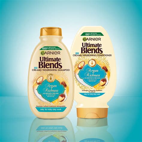 Garnier Ultimate Blends Shampoo 400ml Argan Shampoo B M Stores