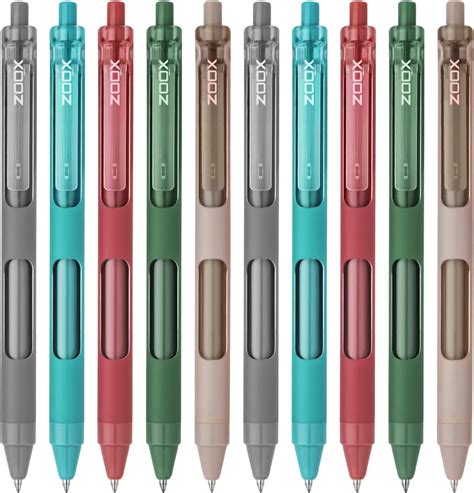 Flair Zoox F7 07mm Retractable Roller Gel Pen Minimalistic Design